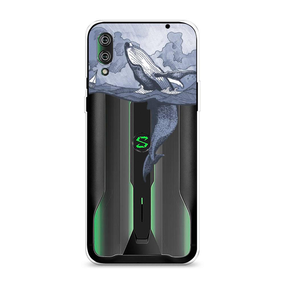 

Чехол Awog на Xiaomi Black Shark 2/2 Pro "Два измерения", Разноцветный, 36450-7