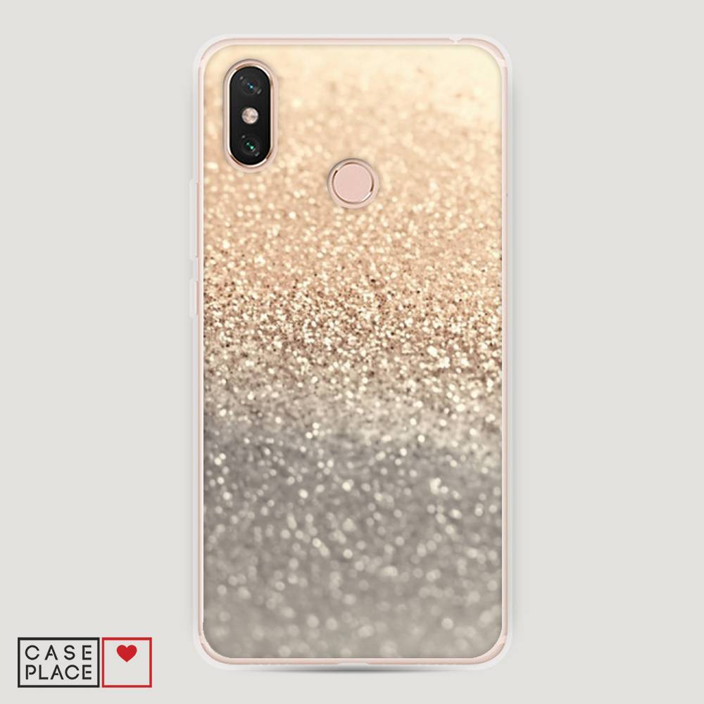 

Пластиковый чехол "Песок золотой рисунок" на Xiaomi Mi Max 3