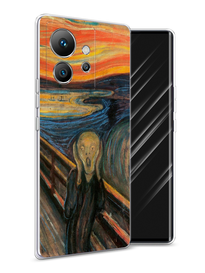 

Чехол Awog на Infinix Zero Ultra 5G "Крик", Оранжевый;синий;серый, 3102850-9