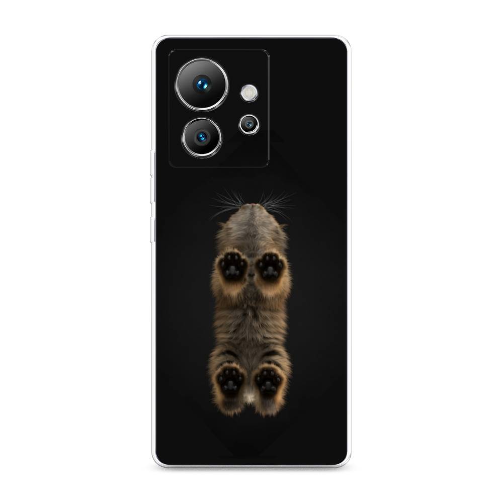 

Чехол Awog на Infinix Zero Ultra 5G "Кошачьи лапки", Черный, 3102850-1