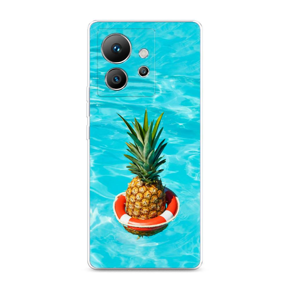 

Чехол Awog на Infinix Zero Ultra 5G "Ананас в бассейне", Голубой, 3102850-10