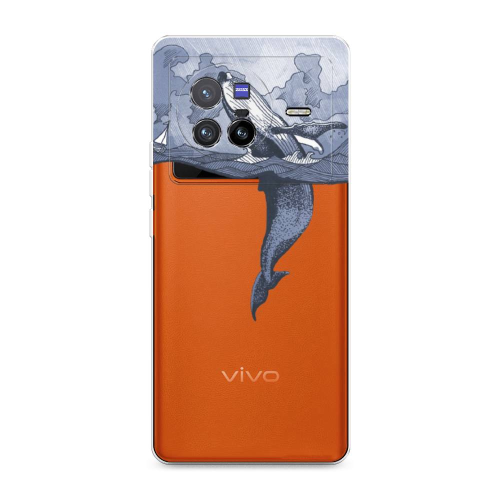фото Силиконовый чехол "два измерения" на vivo x80 awog