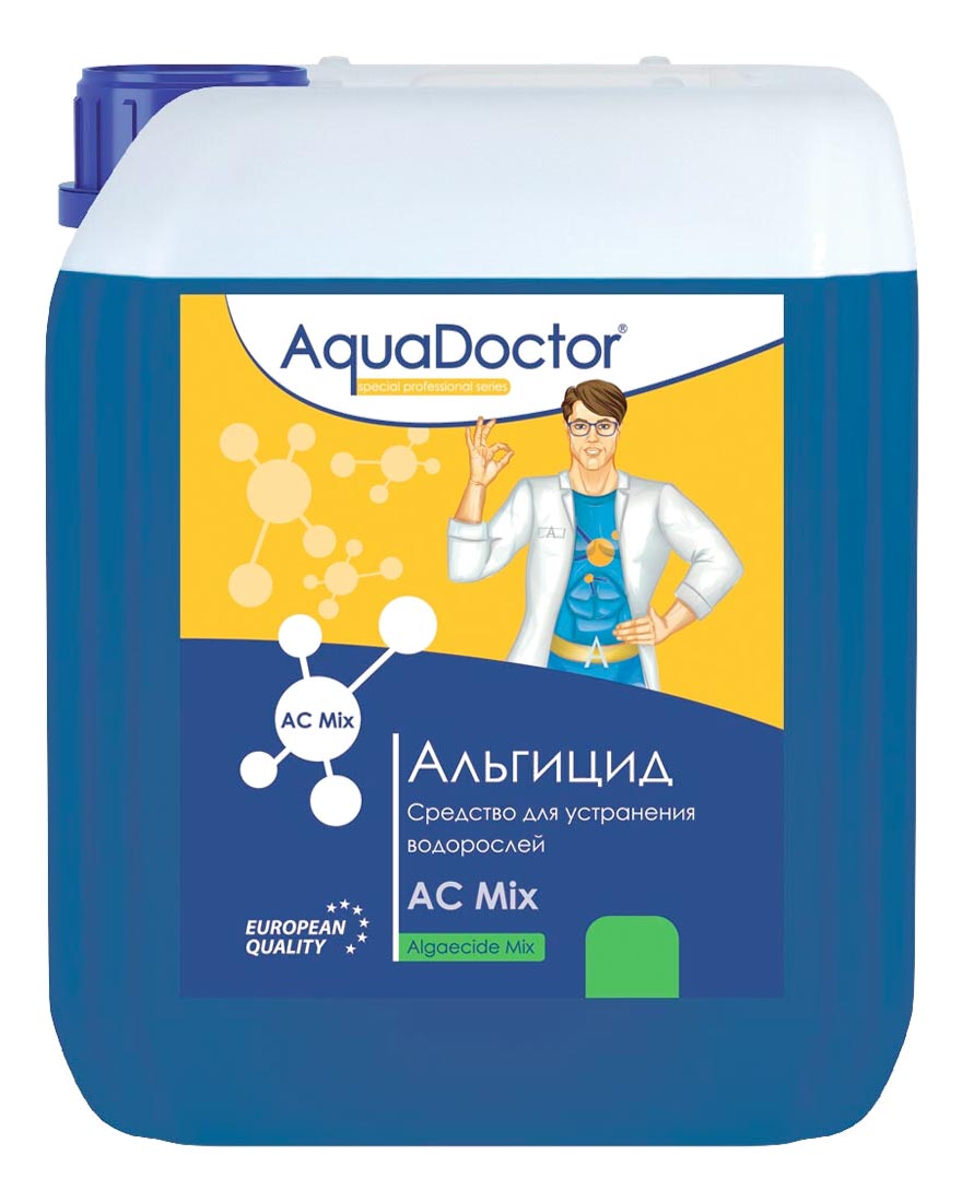 

АЛЬГИЦИД MIX 1 л жидкость борьбы с водорослями, бактериями, грибками и спорами (AC-1)