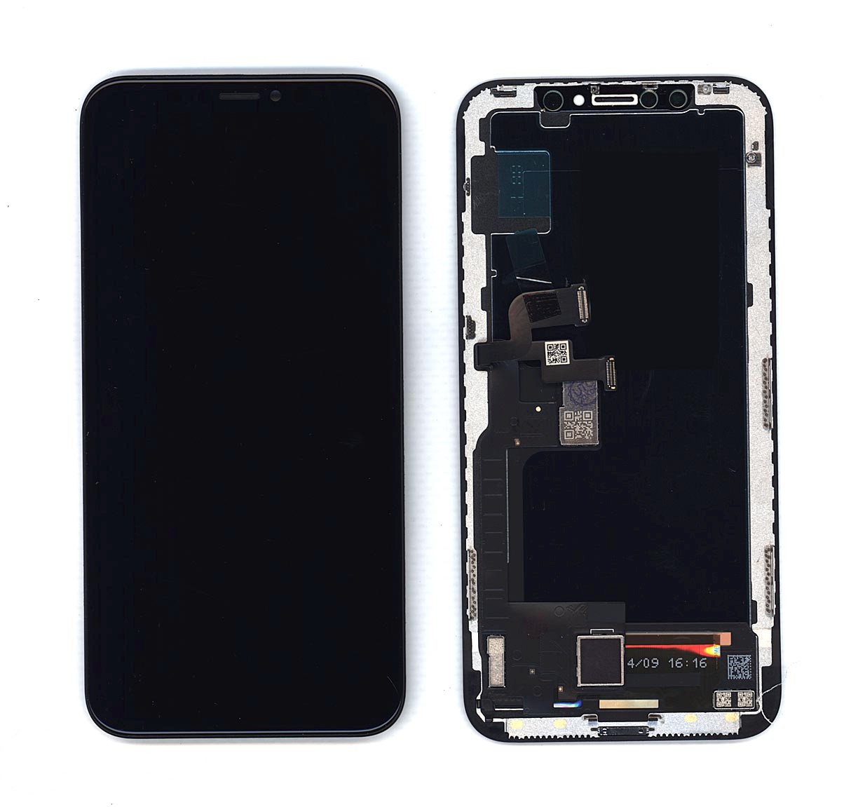 

Дисплей для iPhone X в сборе с тачскрином (OLED HH) черный, для iPhone X