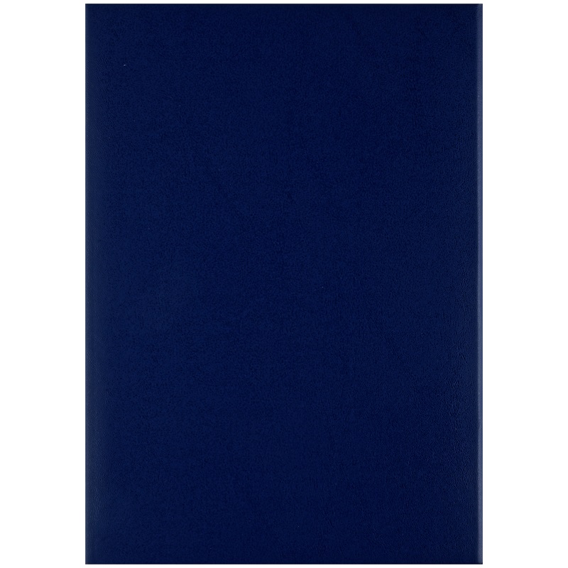 Папка адресная без надписей OfficeSpace (А4, бумвинил) синяя, инд упаковка (277211), 25шт