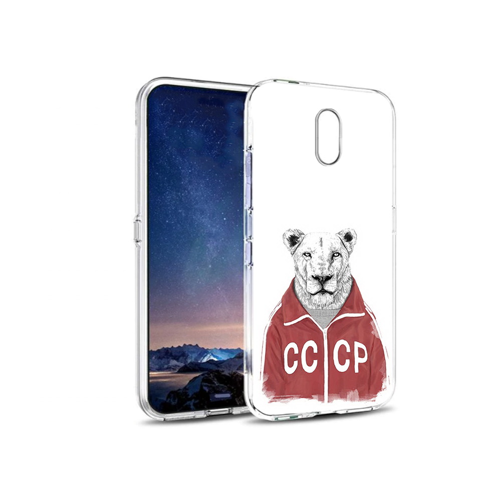 

Чехол MyPads Tocco для BQ 5016G львица ссср, Прозрачный, Tocco