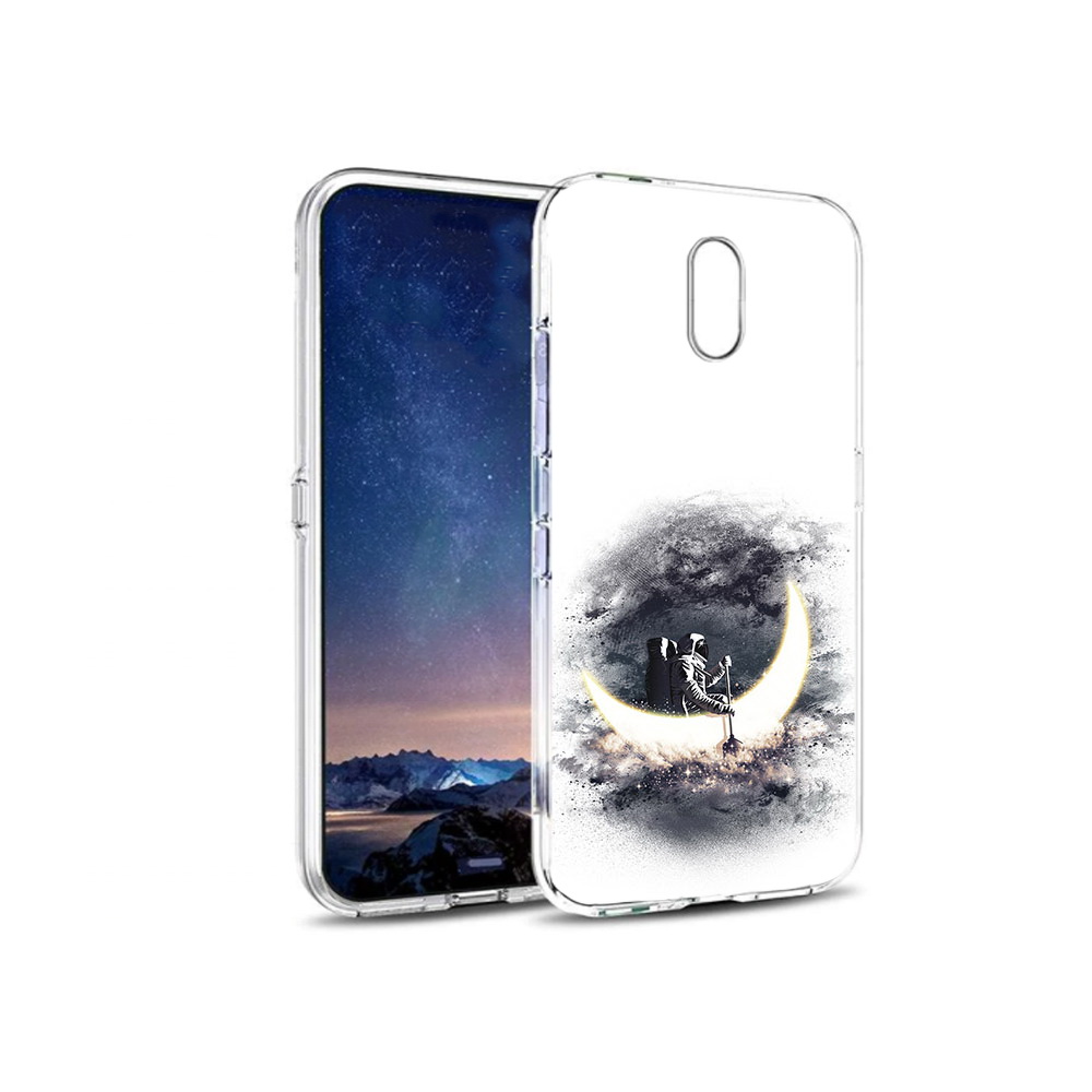 

Чехол MyPads Tocco для BQ 5016G лунный путешественник, Прозрачный, Tocco