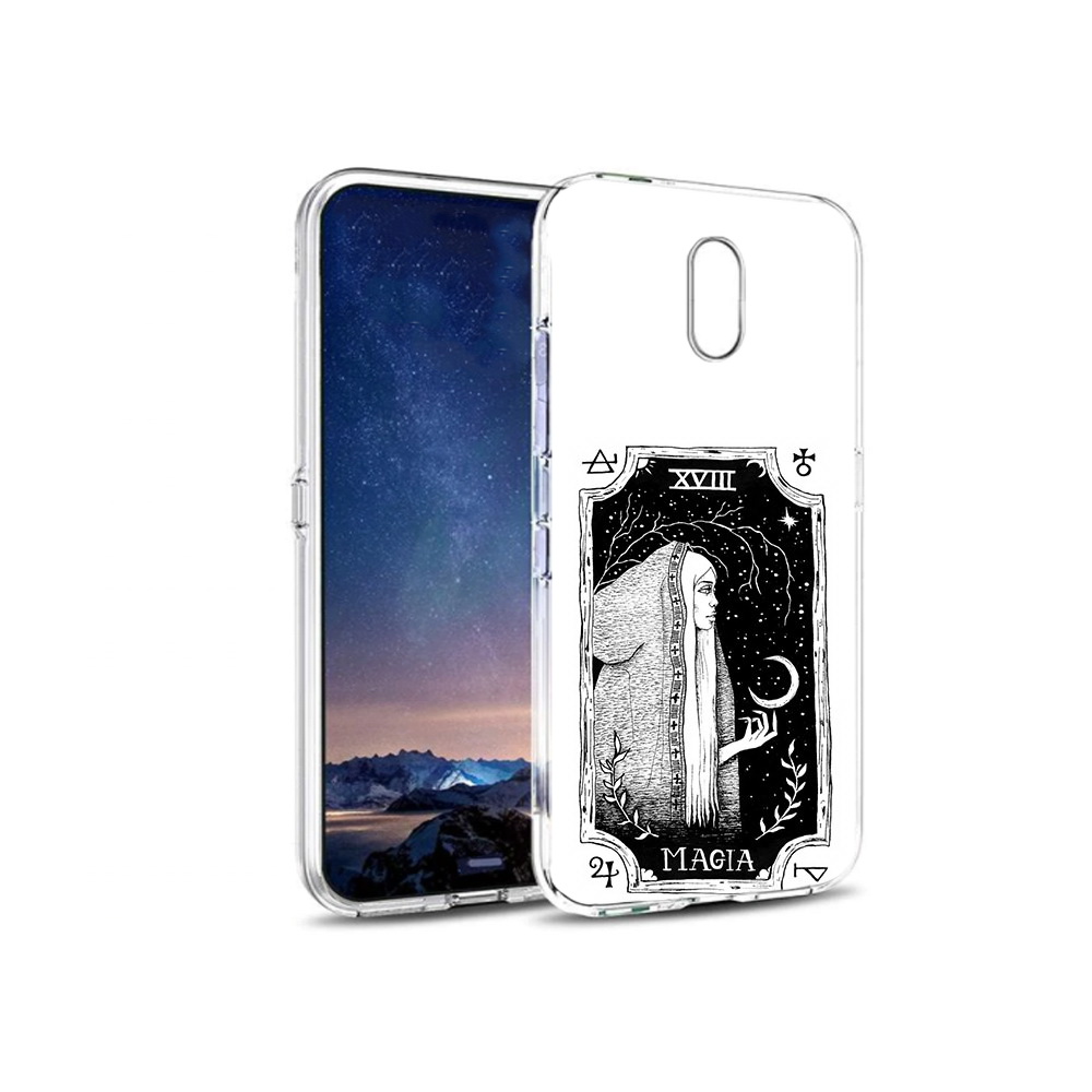 

Чехол MyPads Tocco для BQ 5016G лунная магия, Прозрачный, Tocco