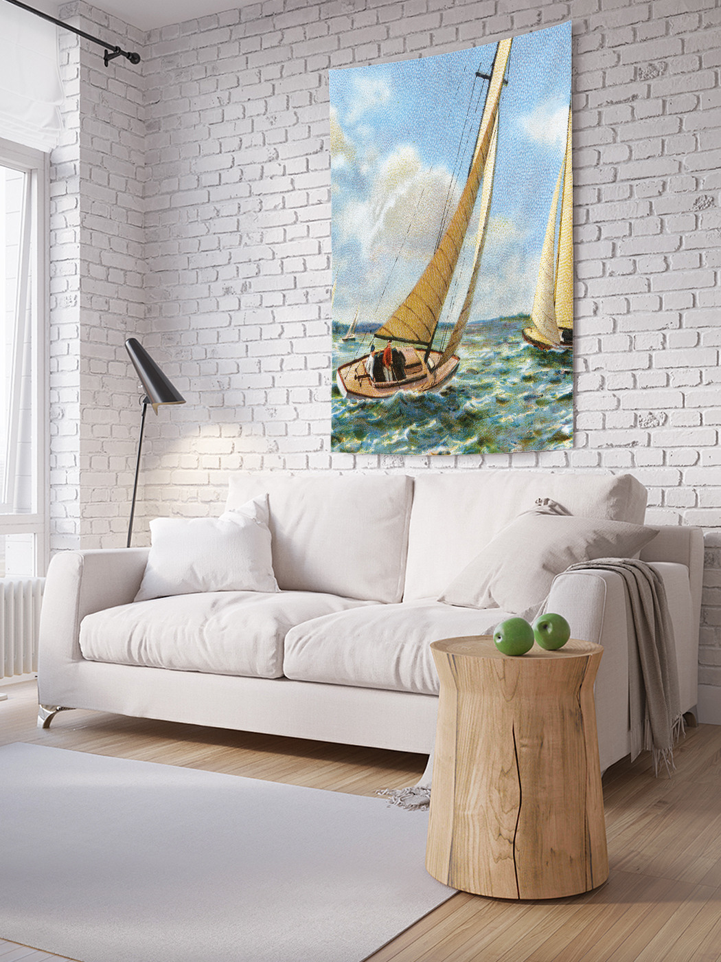 

Вертикальное фотопанно на стену JoyArty Парусная регата 100x150 см, Парусная регата