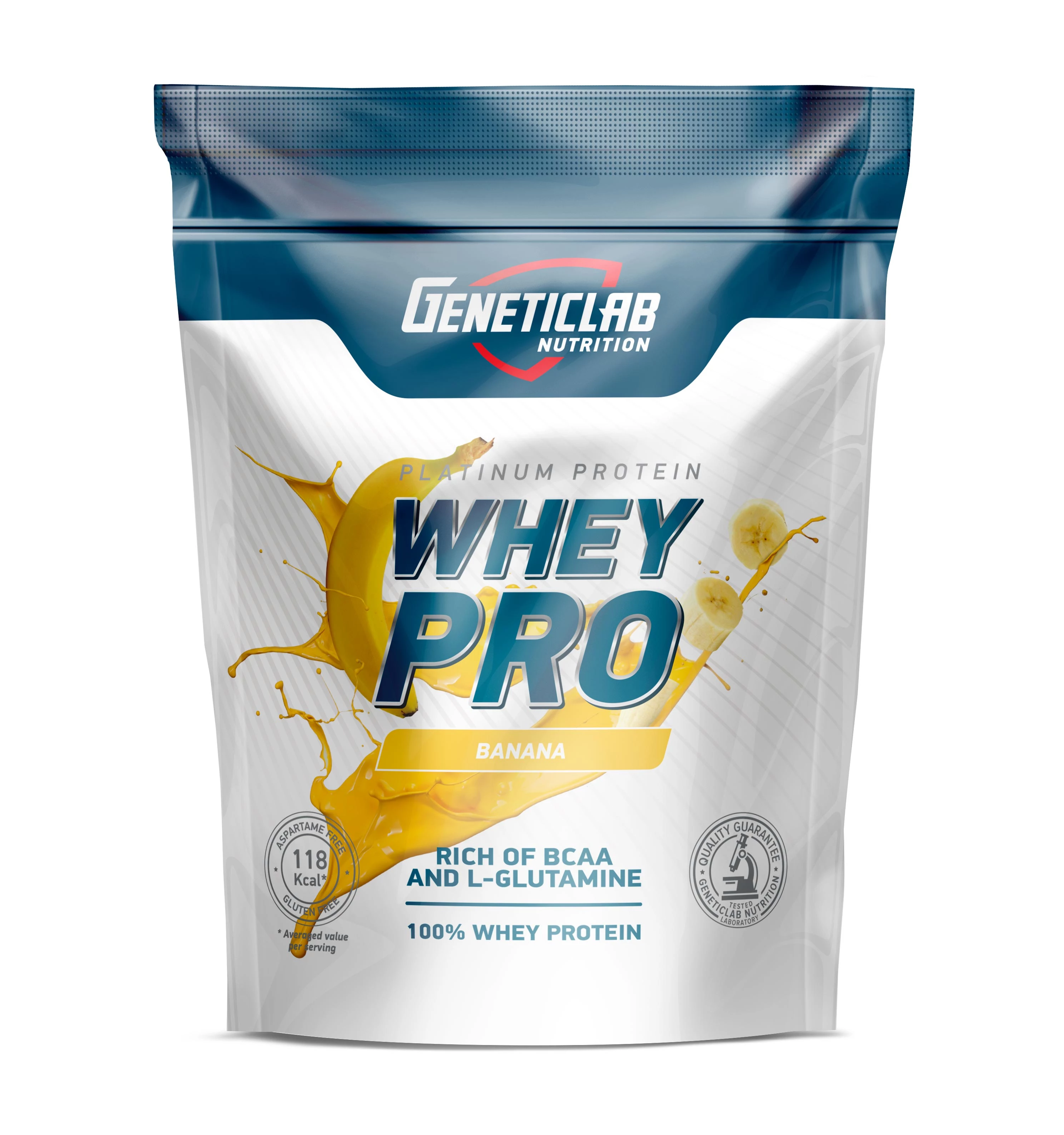 Протеин Geneticlab Whey pro банан, 1 кг