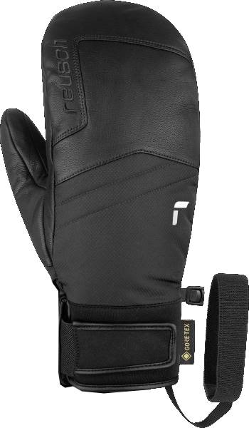 

Варежки Reusch 2021-22 Snow Pro Gtx Mitten Black (Inch (Дюйм, Черный, Snow Pro Gtx Mitten