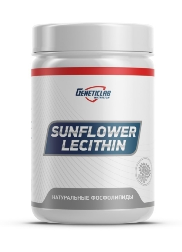 Витамины Geneticlab Sunflower lecithin 60 капсул