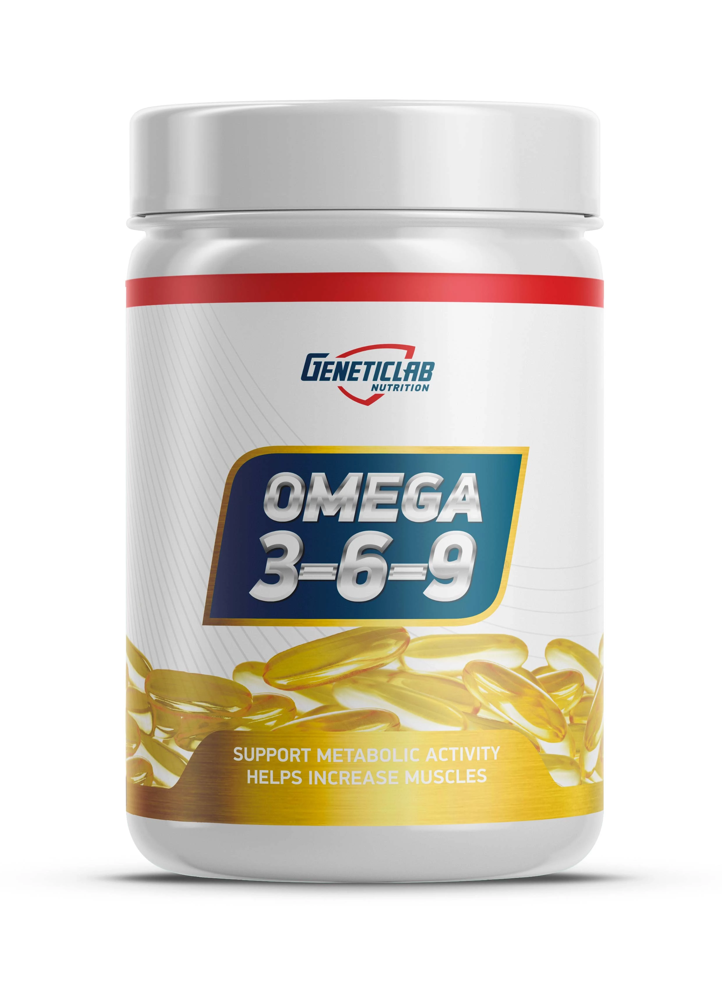 Витамины Geneticlab Omega 3-6-9 90 капсул