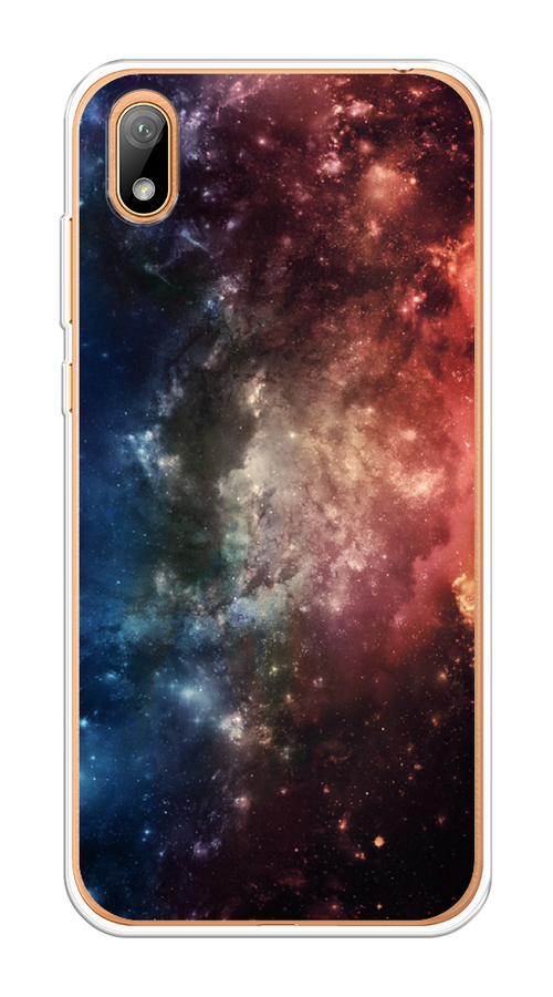 

Чехол Awog на Honor 8S "Космос", Синий;бежевый;красный, 69150-4