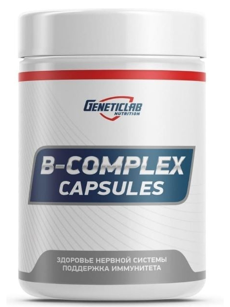 Витамины Geneticlab B-Complex 60 капсул