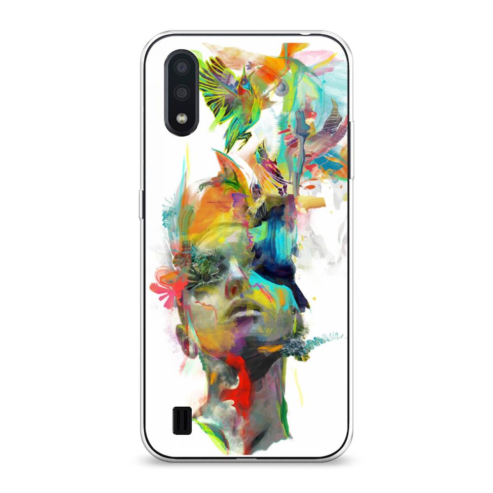 

Чехол Awog на Samsung Galaxy A01 "Теория мечты", Разноцветный, 29550-10