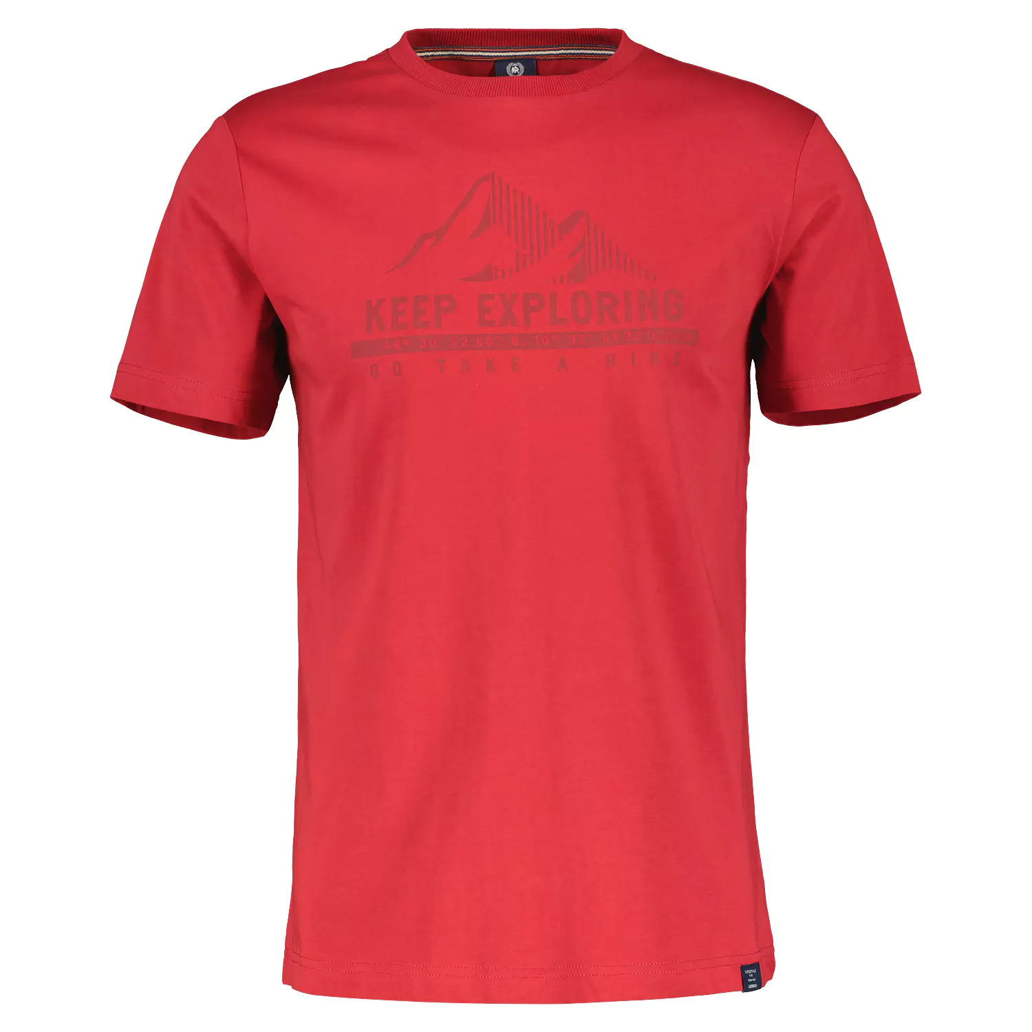 

Футболка мужская Lerros 23O3057 красная 3XL, Красный, 23O3057