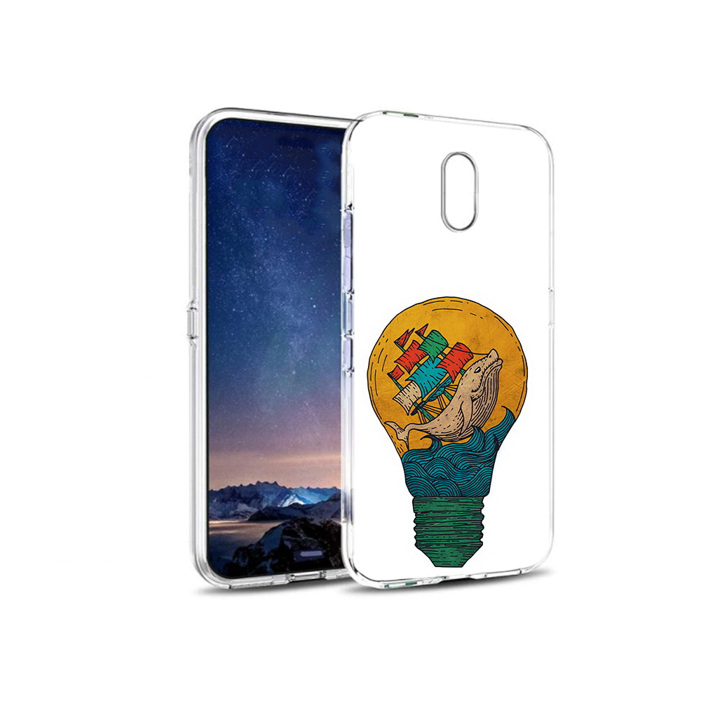 

Чехол MyPads Tocco для BQ 5016G кит в лампочке с парусами, Прозрачный, Tocco