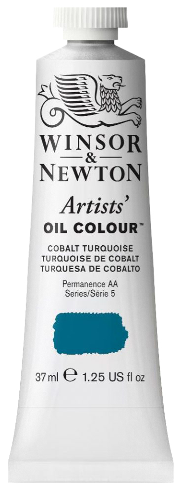 фото Масляная краска winsor&newton artists w&n-1214190 37 мл бирюзовый кобальт