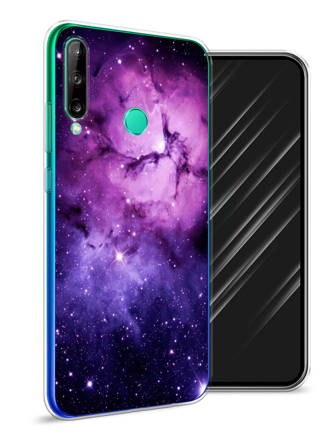 

Чехол Awog на Huawei P40 lite E "Космос 18", Фиолетовый, 612450-4