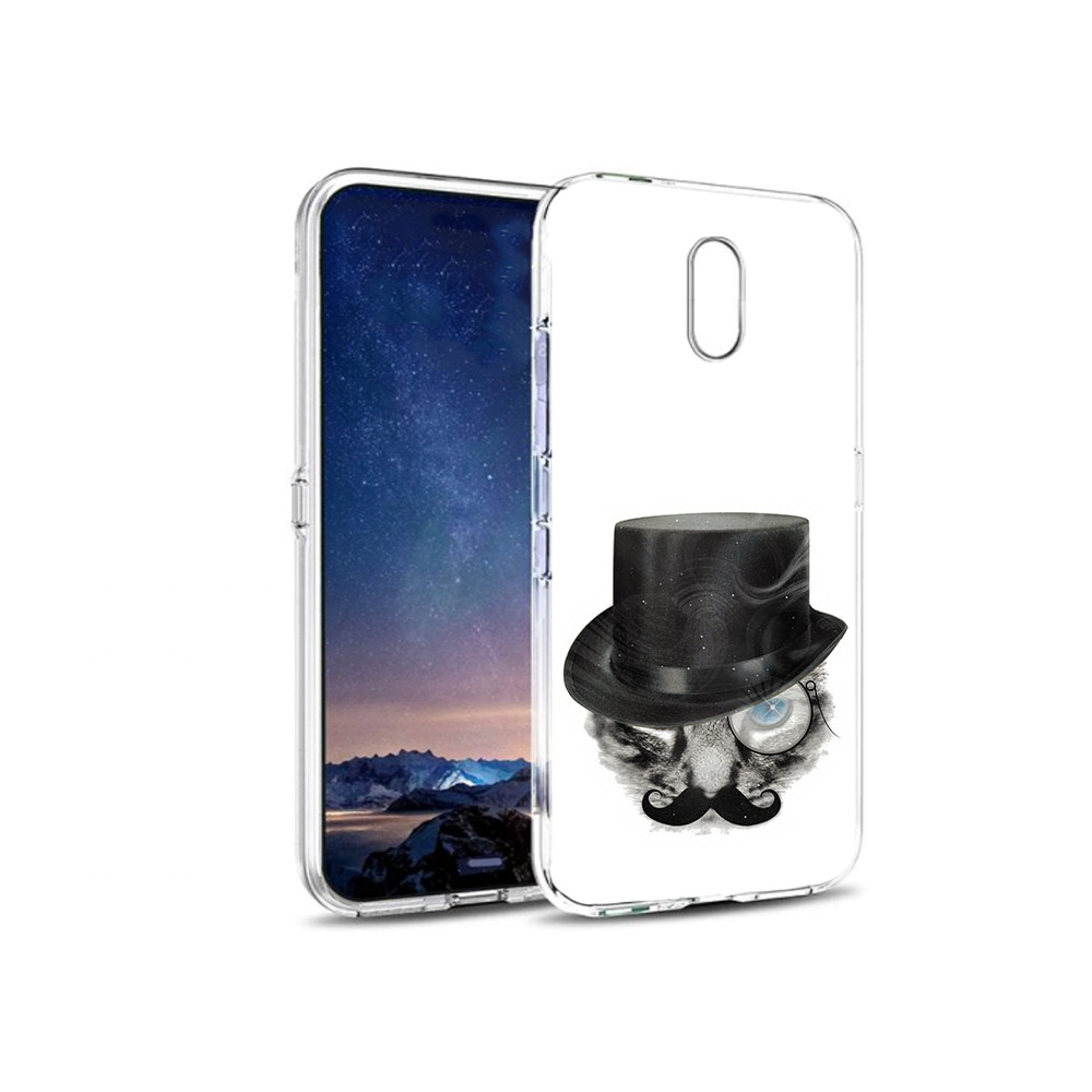 

Чехол MyPads Tocco для BQ 5016G интелегентный кот, Прозрачный, Tocco