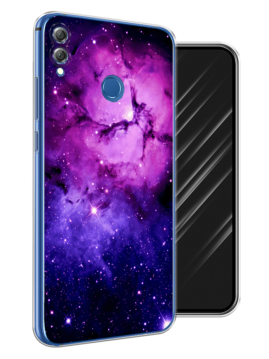 

Чехол Awog на Honor 8X "Космос 18", Фиолетовый, 66750-4