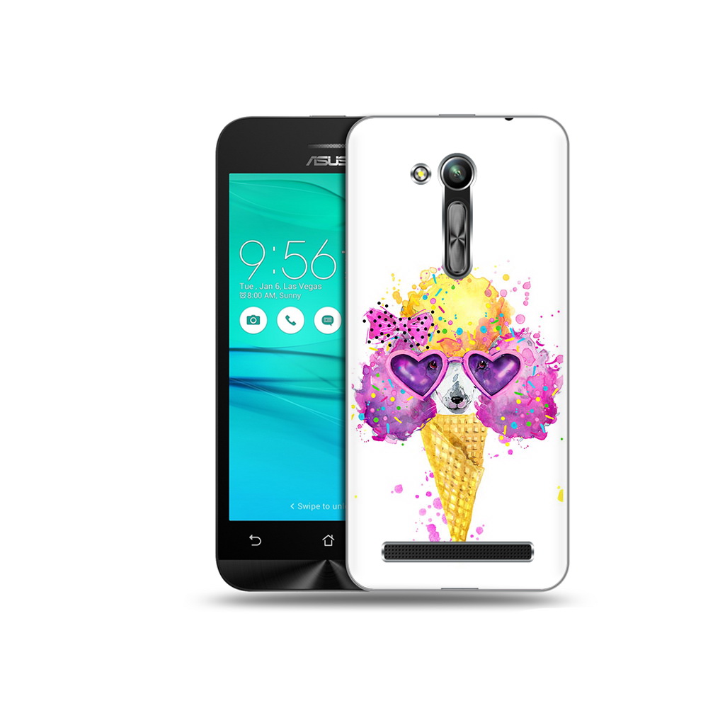 Чехол MyPads Tocco для Asus ZenFone Go (ZB452KG) Рожок
