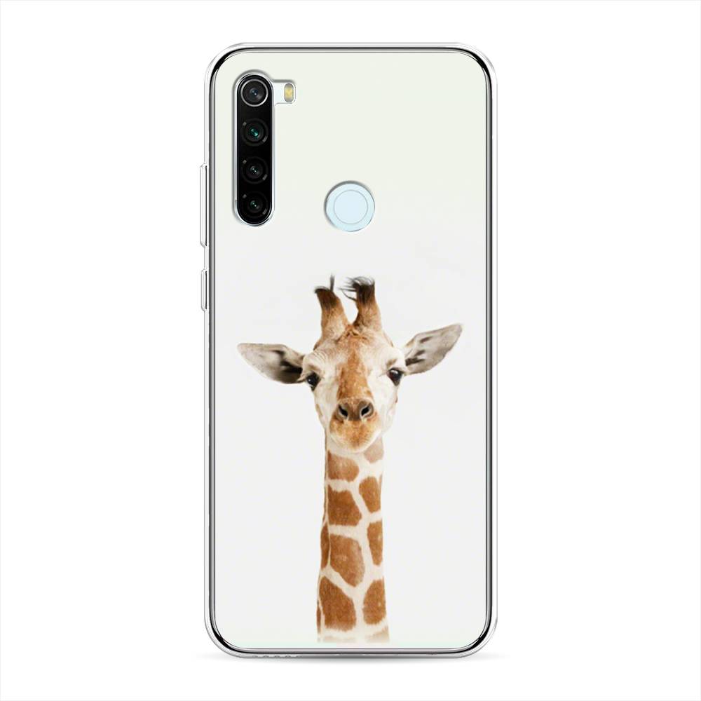 

Чехол для Xiaomi Redmi Note 8T "Любопытный жираф", Бежевый;коричневый, 37450-1
