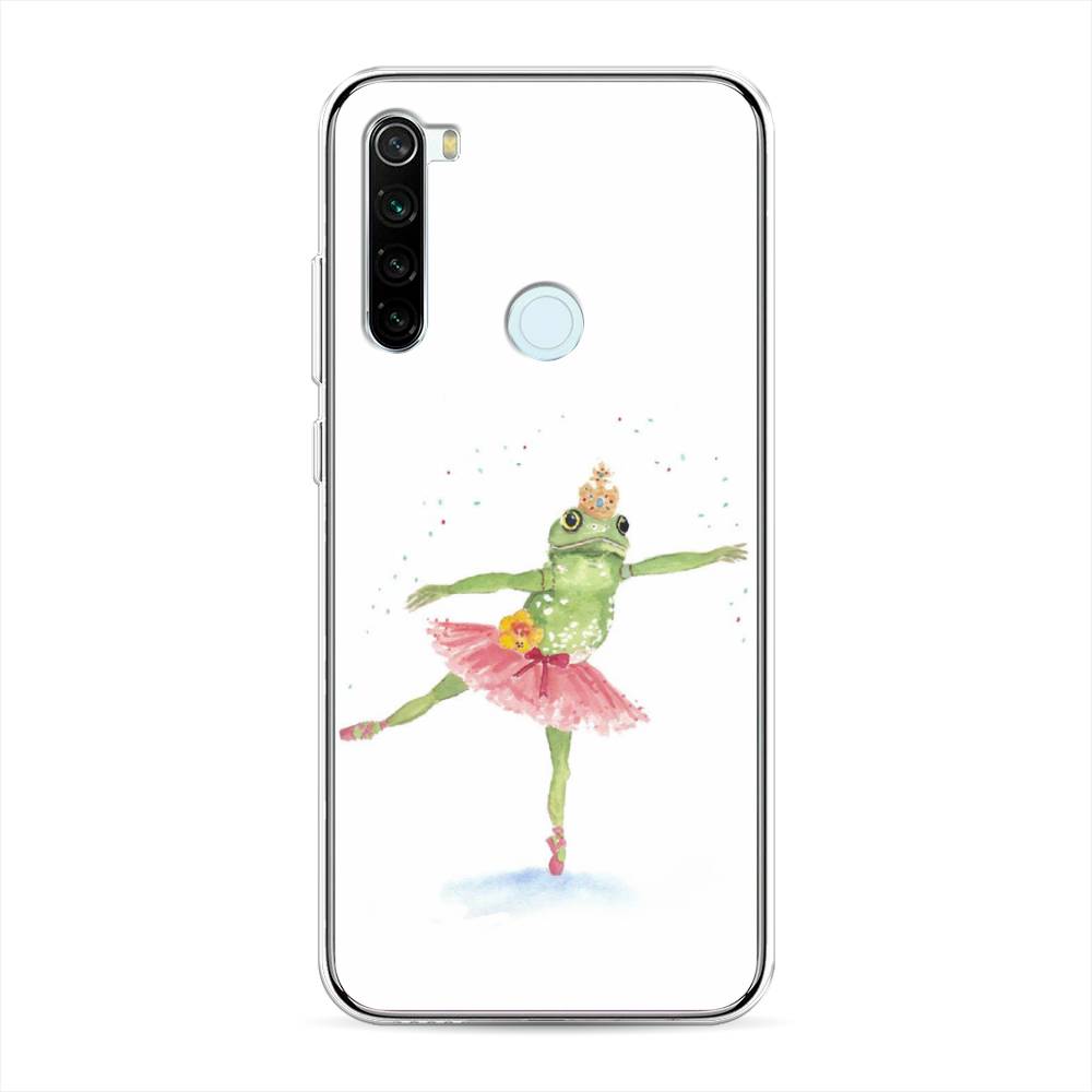 

Чехол на Xiaomi Redmi Note 8T "Лягушка-балерина", Зеленый, 37450-4