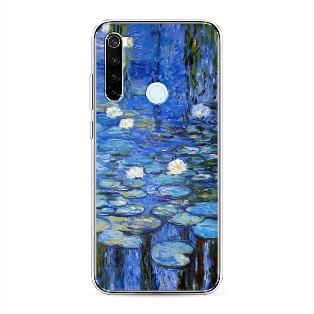 

Чехол для Xiaomi Redmi Note 8T "Нарисованный пруд", Синий;зеленый, 37450-4