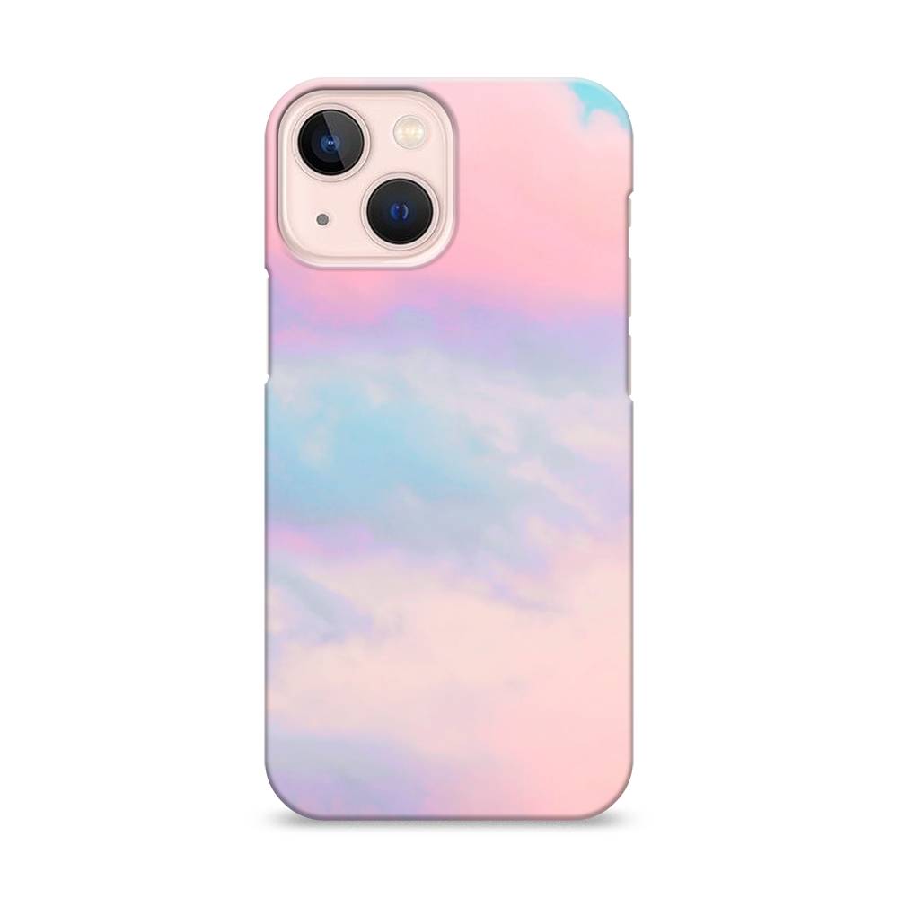 

Пластиковый чехол "Розовые облака" на Apple iPhone 13 mini, 14120-2