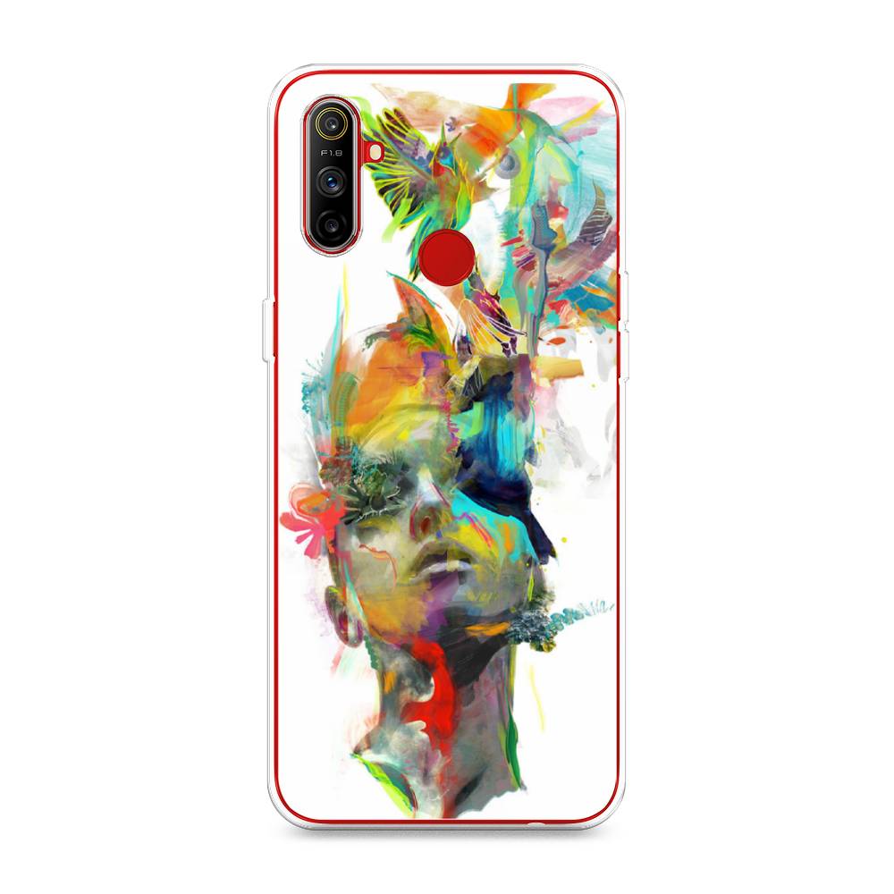 фото Силиконовый чехол "теория мечты" на realme c3 awog