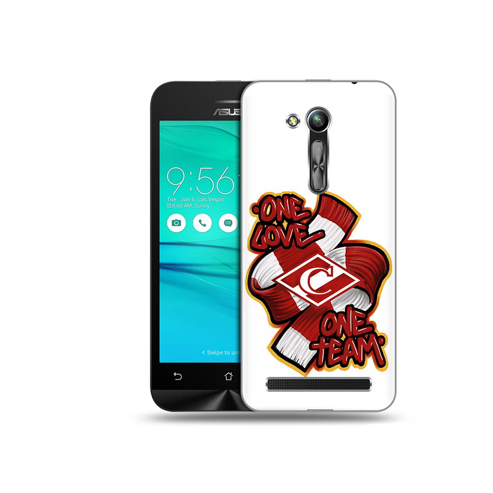 

Чехол MyPads Tocco для Asus ZenFone Go (ZB452KG) Одна любовь-Спартак, Прозрачный, Tocco