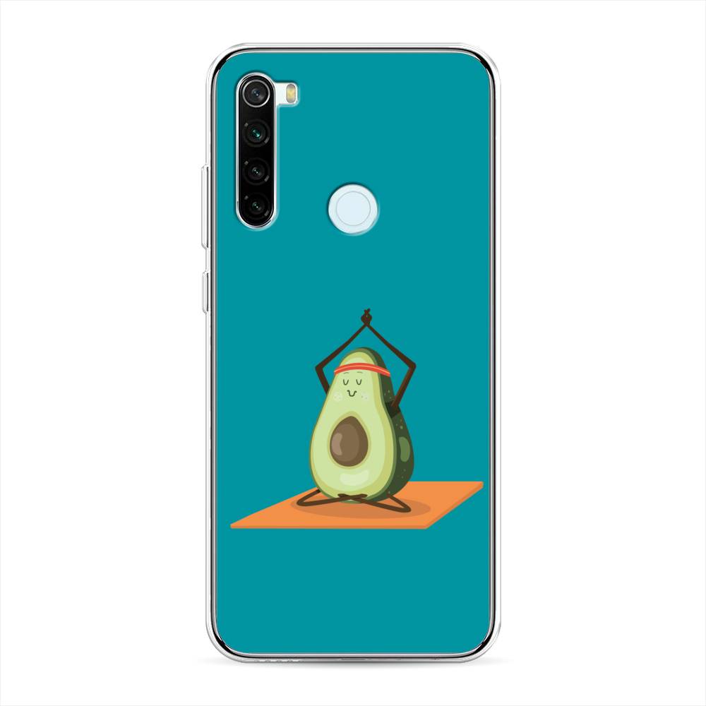 

Чехол на Xiaomi Redmi Note 8T "Расслабься с авокадо", Голубой, 37450-6