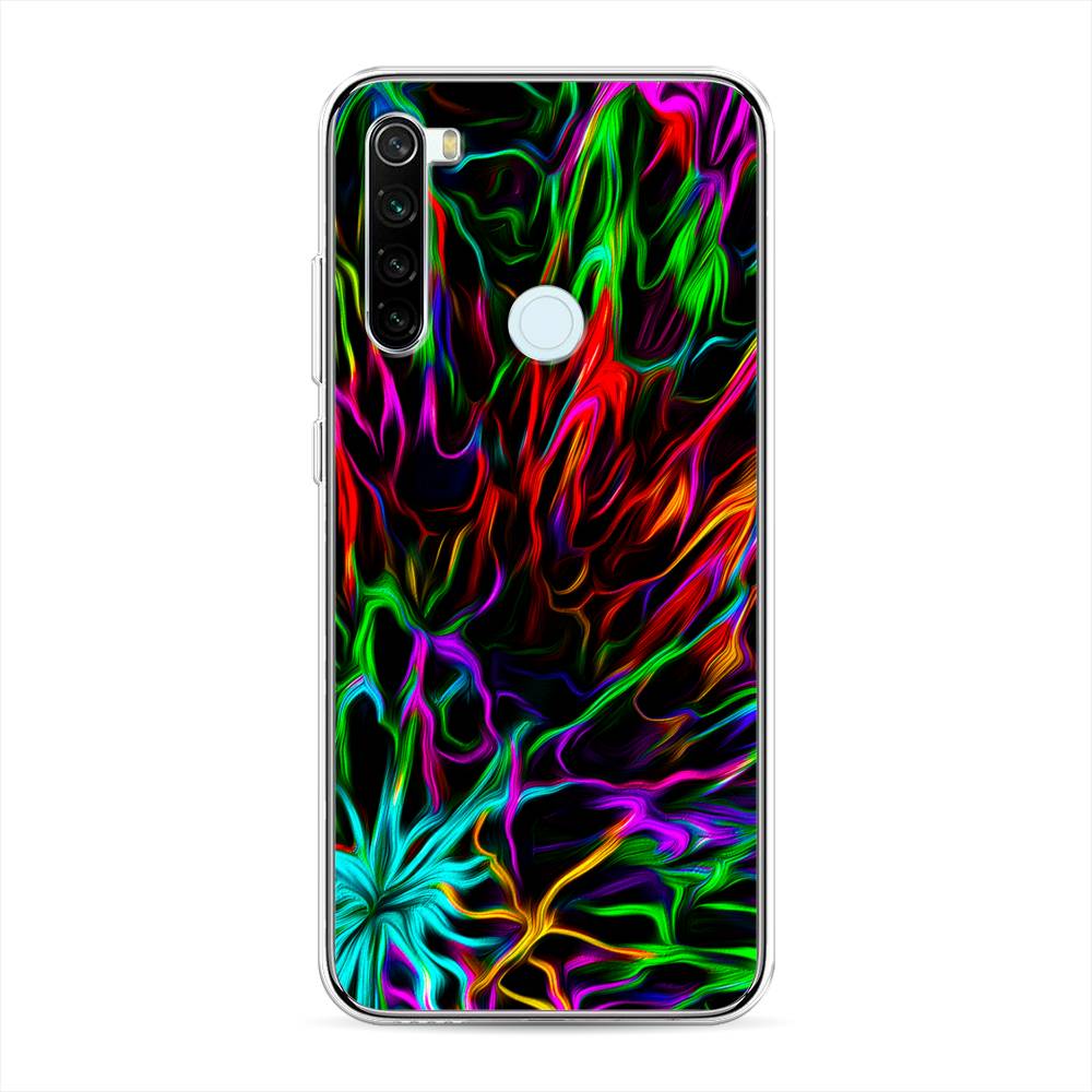 

Чехол на Xiaomi Redmi Note 8T "Разноцветные разводы", Голубой;зеленый;оранжевый, 37450-3