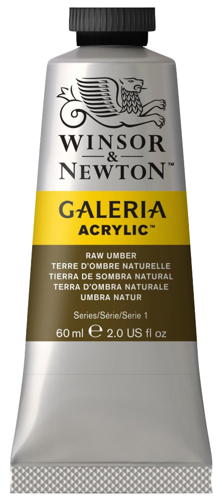 фото Краска акриловая winsor&newton galeria 60 мл умбра натуральная