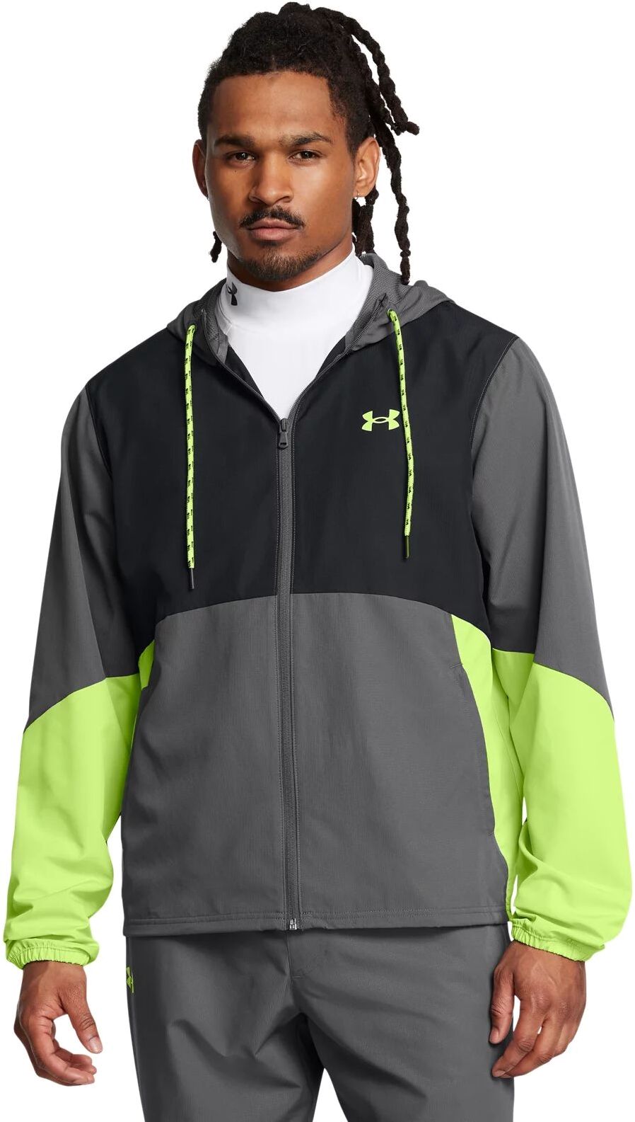 

Ветровка мужская UNDER ARMOUR Legacy Windbreaker серая MD, Серый, Legacy Windbreaker