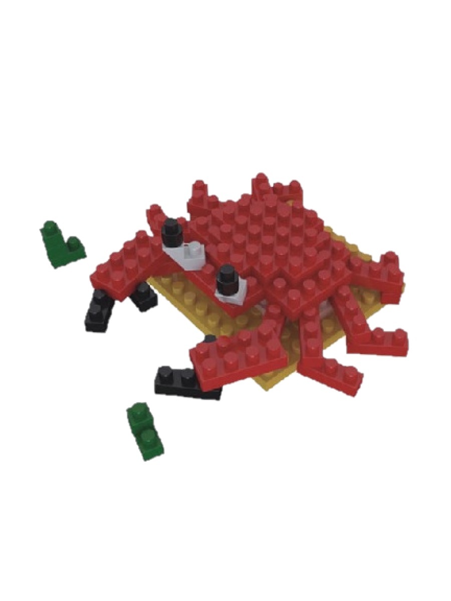 фото Конструктор wisehawk краб 50 деталей №2804-8 crab mini blocks