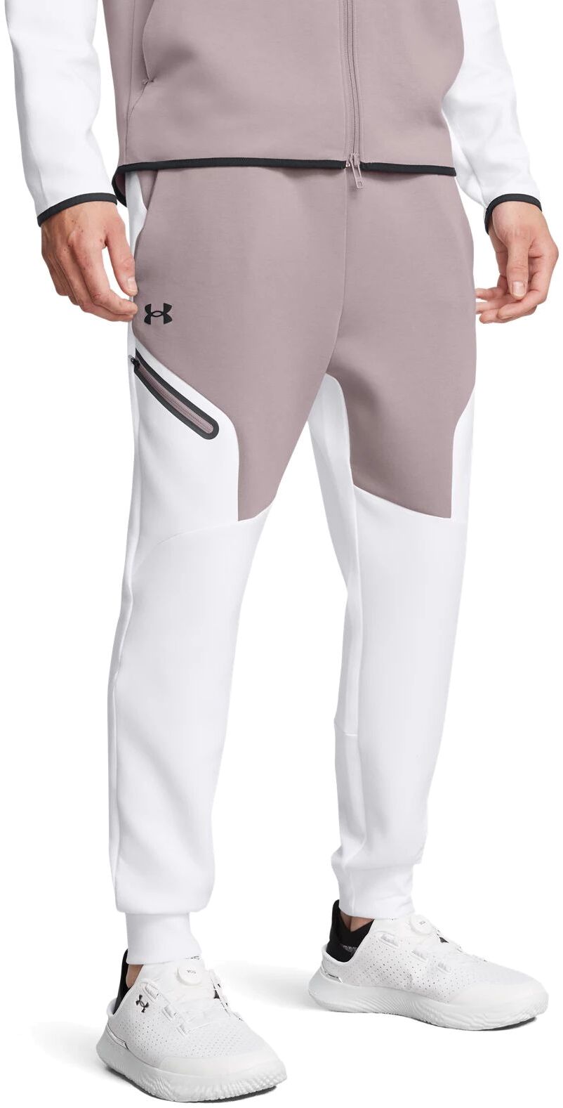 

Спортивные брюки мужские UNDER ARMOUR Unstoppable Flc Jgr серые LG, Серый, Unstoppable Flc Jgr