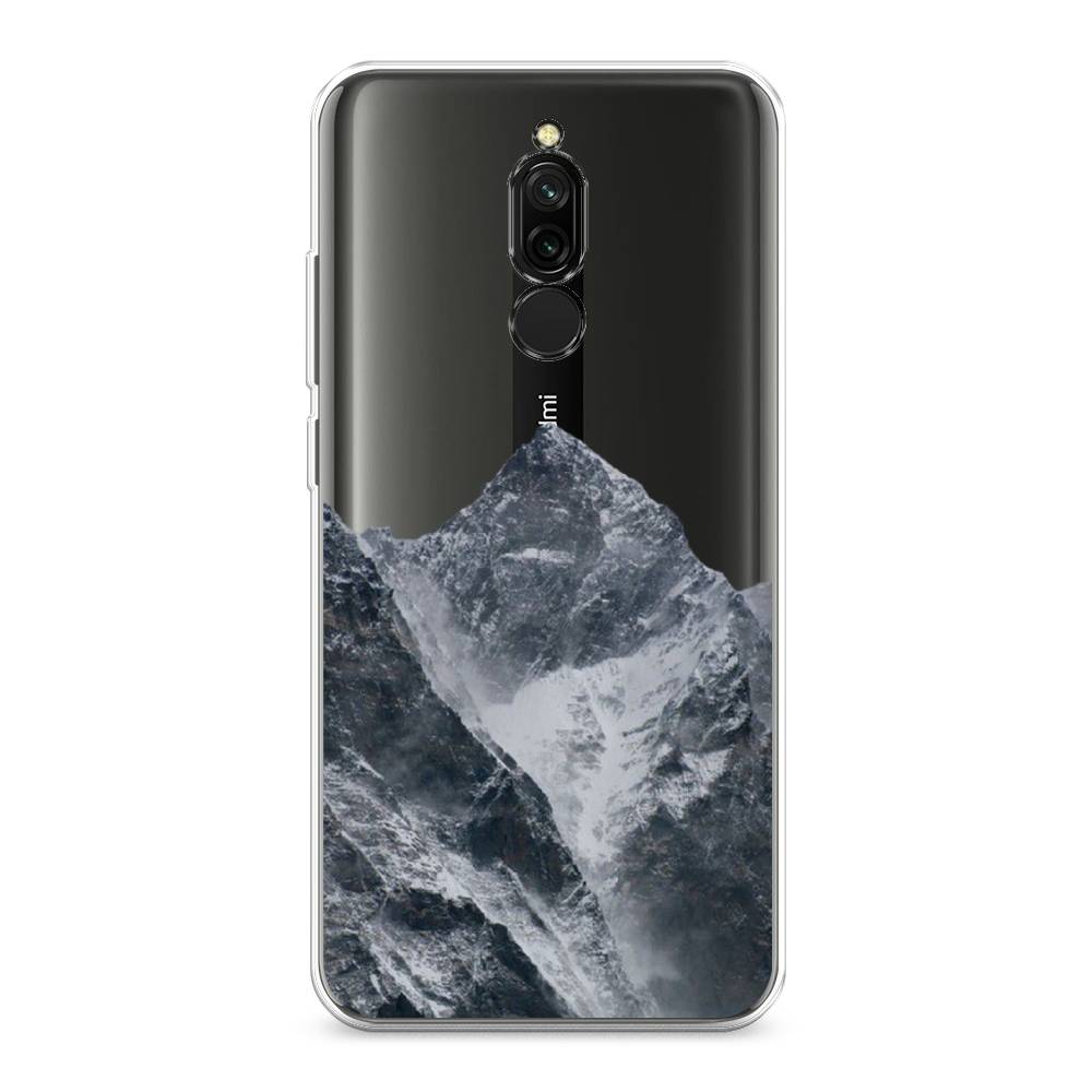 

Чехол на Xiaomi Redmi 8 "Горы арт 4", Серый;бежевый, 37150-2