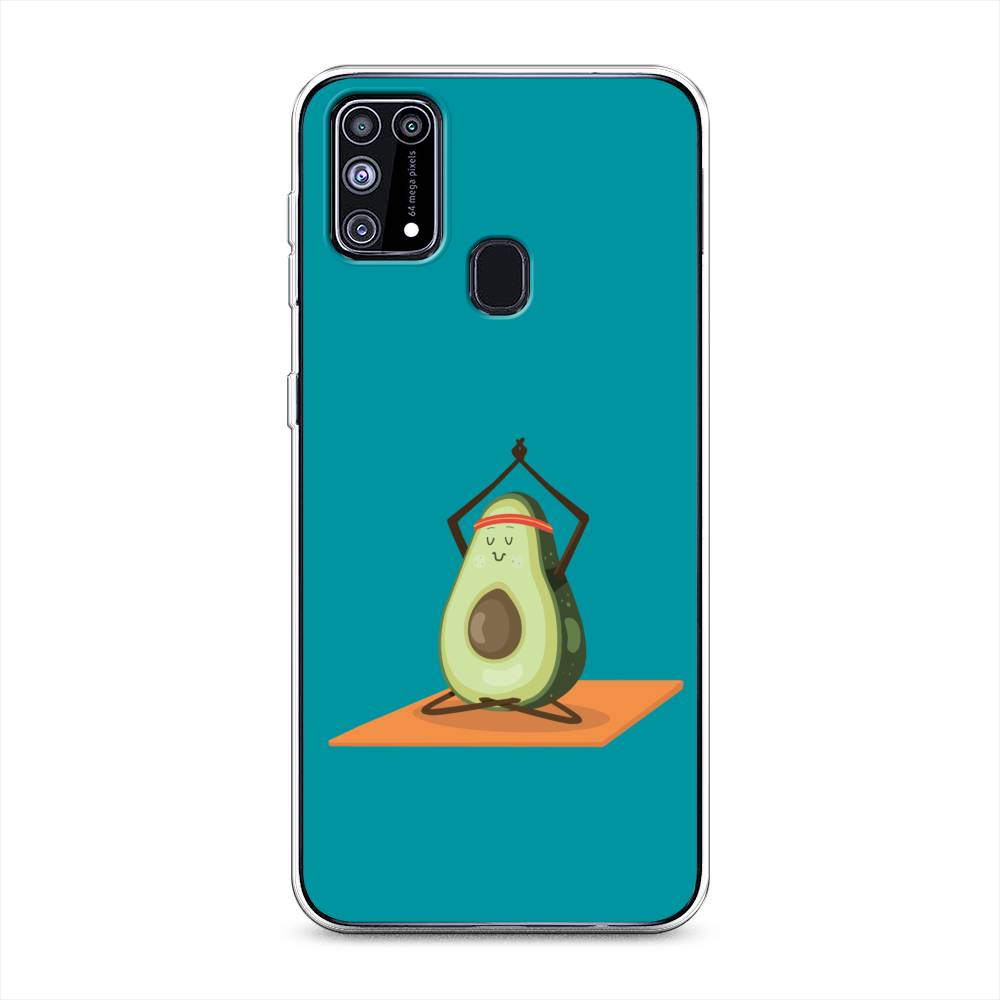 

Чехол на Samsung Galaxy M31 "Расслабься с авокадо", Голубой, 2100750-6