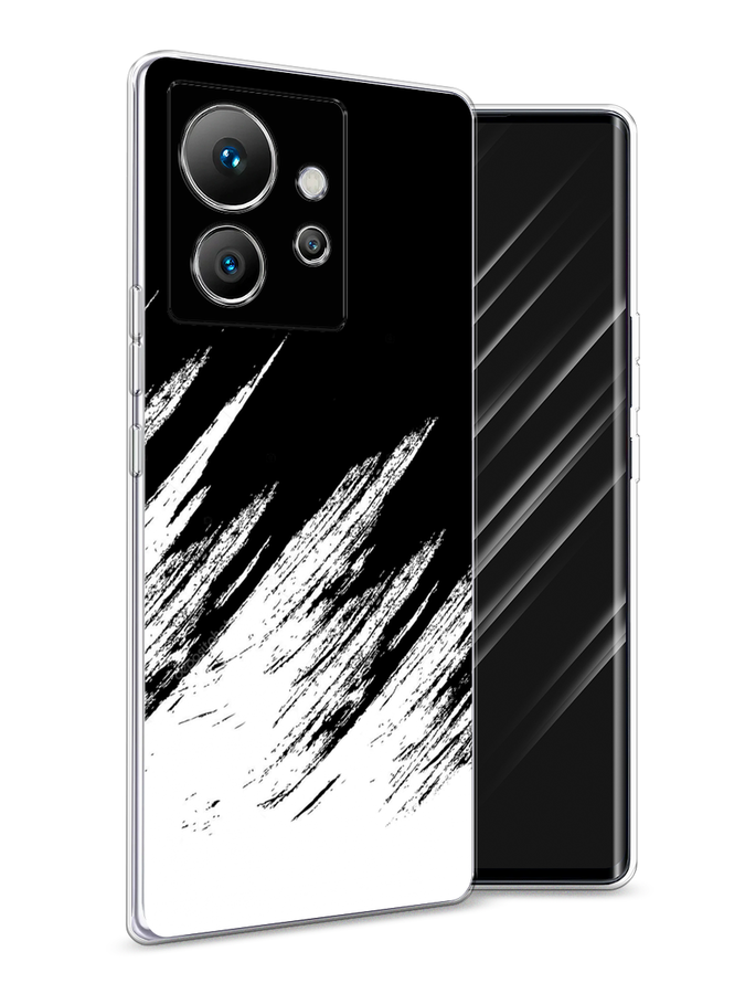 

Чехол Awog на Infinix Zero Ultra 5G "Черно белые брызги", Черный;белый;бежевый, 3102850-3