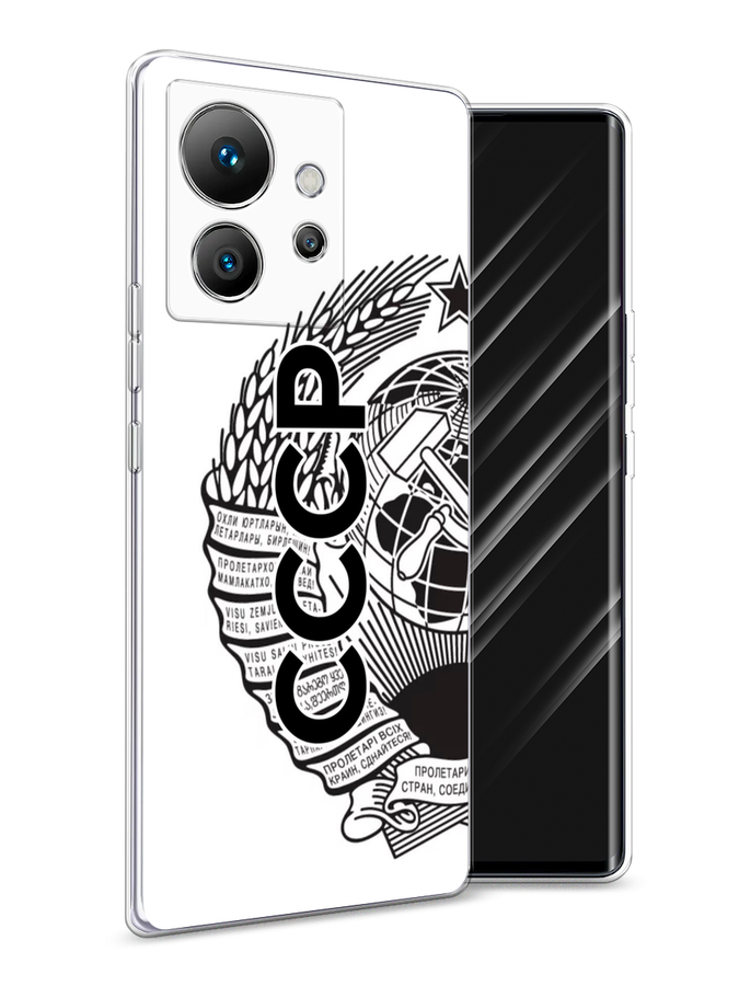 

Чехол Awog на Infinix Zero Ultra 5G "Герб СССР", Черный;серый;белый, 3102850-10