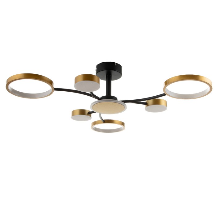 

Люстра с ПДУ BayerLux 2299/7GD LED 136Вт 3000-6000К 7153694