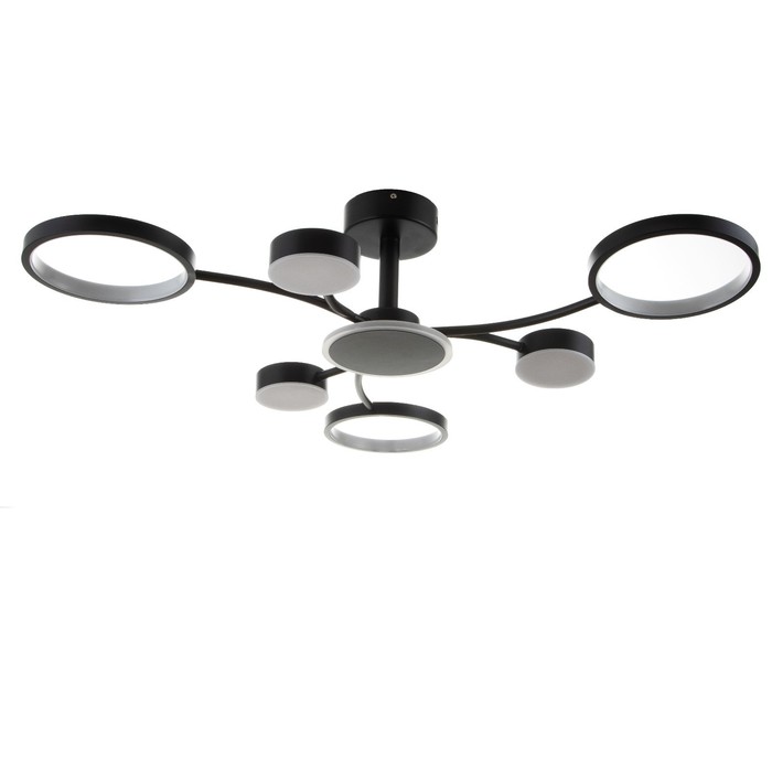 

Люстра с ПДУ BayerLux 2299/7BK LED 136Вт 3000-6000К 7153724