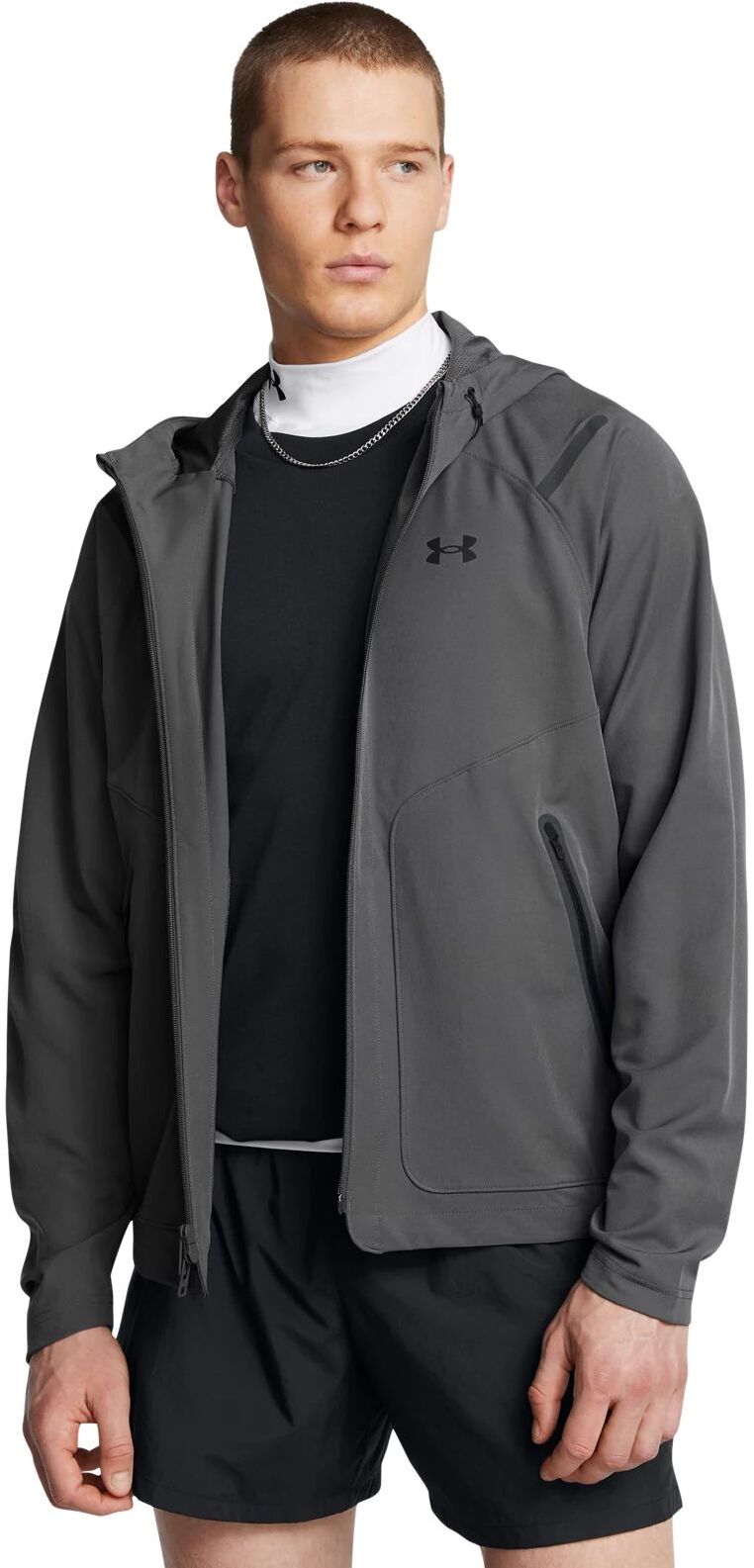 

Ветровка мужская UNDER ARMOUR Unstoppable Jacket LC серая LG, Серый, Unstoppable Jacket LC