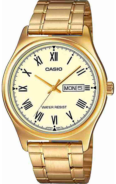 Наручные часы мужские Casio MTP-V006G-9B золотой