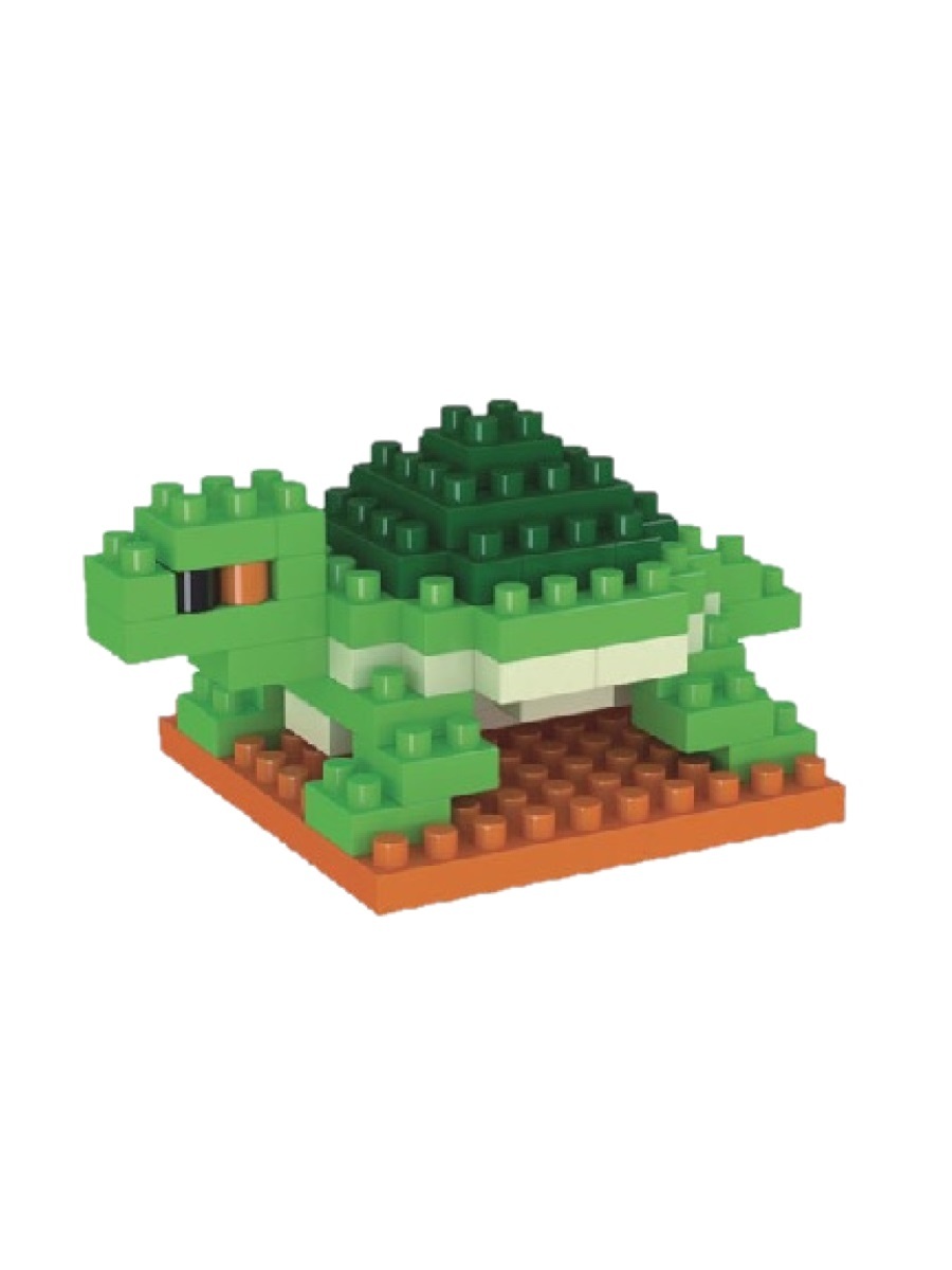 

Конструктор Wisehawk Черепаха 60 деталей №2804-7 Turtle Mini blocks