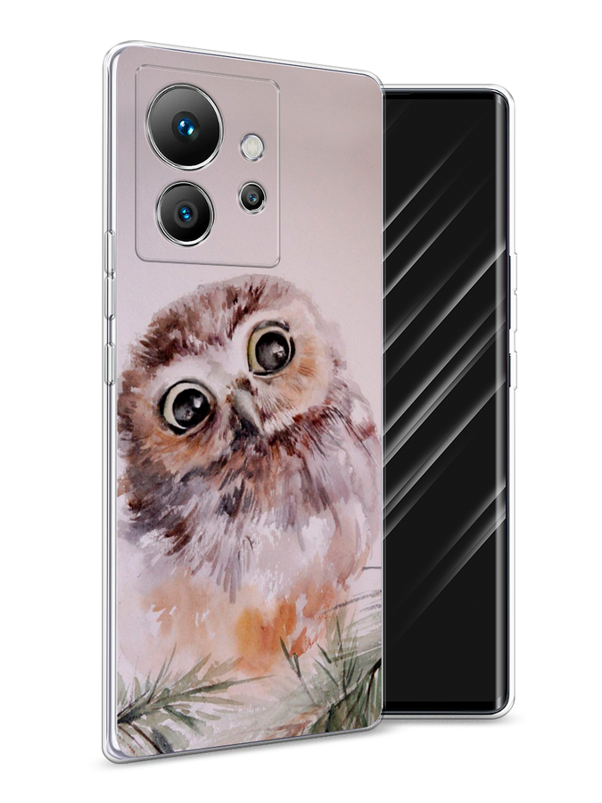 

Чехол Awog на Infinix Zero Ultra 5G "Сова на розовом", Розовый;коричневый, 3102850-1