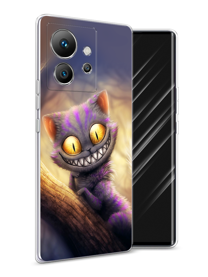 

Чехол Awog на Infinix Zero Ultra 5G "Cheshire Cat", Фиолетовый;желтый, 3102850-1